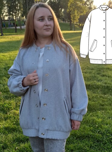 викрійка бомбера