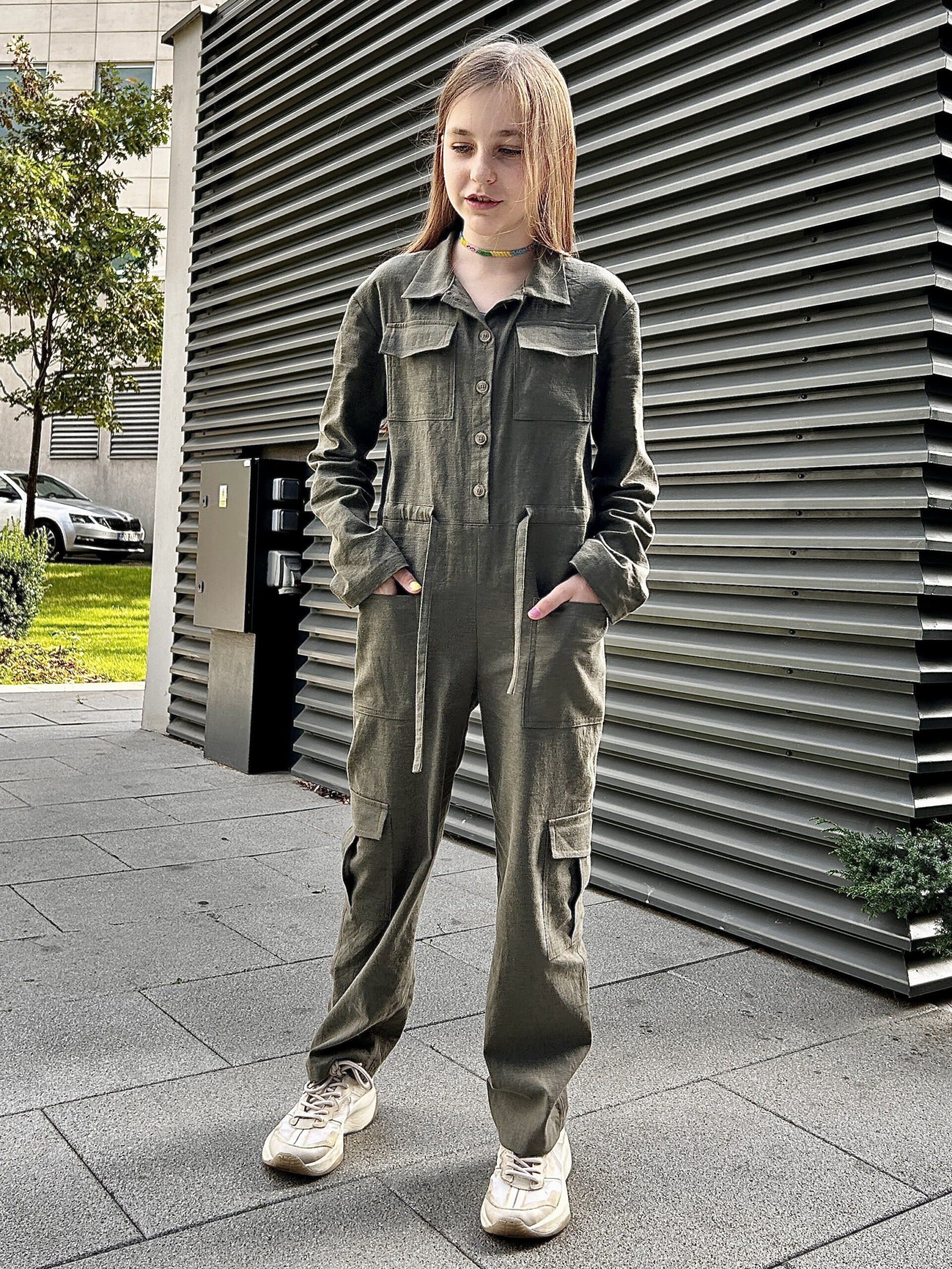 0007 overalls for a girl