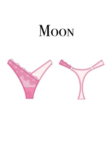 Викрійка трусиків стрінгів "Moon"