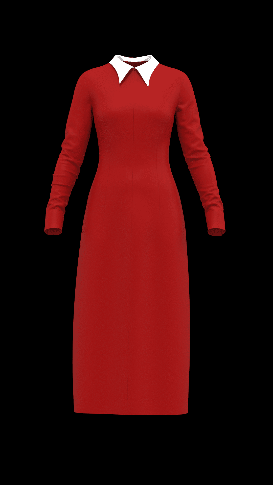 red dress