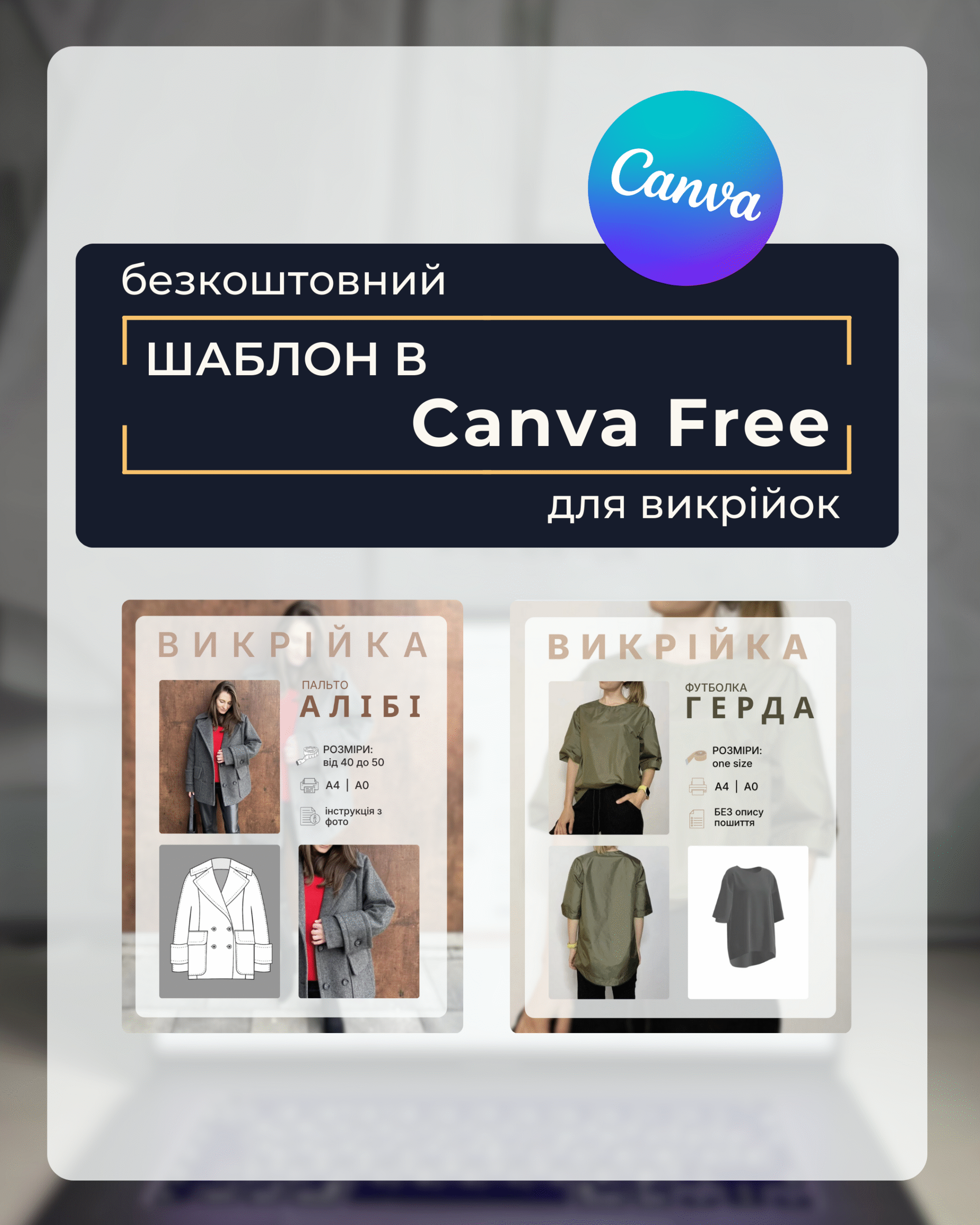 Обкладинка 4-5 шаблон Simle Canva-шаблон обкладинки